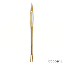 Load image into Gallery viewer, 1PC Stainless Steel / Brass Shuttle Fishing Net and Prawn Trap Weaving Repair Tool Fishing Supplies
