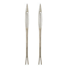 Load image into Gallery viewer, 1PC Stainless Steel / Brass Shuttle Fishing Net and Prawn Trap Weaving Repair Tool Fishing Supplies
