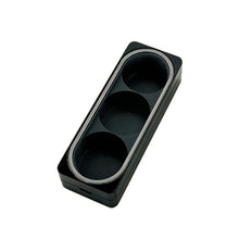 Load image into Gallery viewer, 3 Slots Billiard Cue Tip Storage Case Moisture-Proof and Stain-Resistant Aluminum Alloy Case Magnetic Closure with Transparent Window Billiard Equipment
