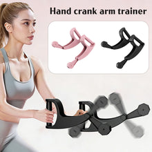 Load image into Gallery viewer, 1Pair Hand Shake Arm Exerciser Black Tech Ropeless Battle Rope Rhythmic Swinging Shaker for Fun Home Workout
