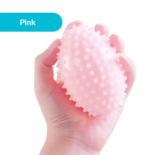 Load image into Gallery viewer, 10/20LB TPR Olive Grip Strength Ball with Anti-Drop Rope Hand Strength Training and Rehab Therapy Massage Hollow Spiky Ball
