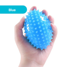Load image into Gallery viewer, 10/20LB TPR Olive Grip Strength Ball with Anti-Drop Rope Hand Strength Training and Rehab Therapy Massage Hollow Spiky Ball
