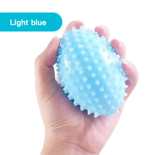 Load image into Gallery viewer, 10/20LB TPR Olive Grip Strength Ball with Anti-Drop Rope Hand Strength Training and Rehab Therapy Massage Hollow Spiky Ball
