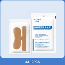 Load image into Gallery viewer, 10PCS Nasogastric Tube Fixation Tape Breathable Hypoallergenic Skin Tone Waterproof Medical Tape for NG Tube Nasal Bridge Strip
