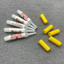 Load image into Gallery viewer, 5PCS 1.5G Strong Bonding Fast Drying Pool Cue Tip Glue Portable Disposable Adhesive For Chinese Black Eight Snooker Billiard Accessories
