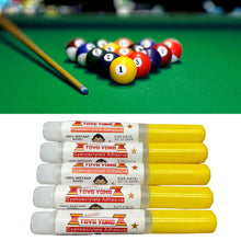 Load image into Gallery viewer, 5PCS 1.5G Strong Bonding Fast Drying Pool Cue Tip Glue Portable Disposable Adhesive For Chinese Black Eight Snooker Billiard Accessories
