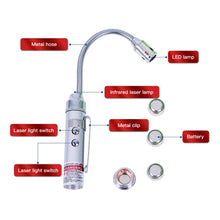 Load image into Gallery viewer, Night Fishing LED Bait Light Magnetic Multi-Direction Flexible Hose Lamp Fishing Accessories Clip-on USB Night Light
