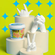Load image into Gallery viewer, Creative Clone Finger Model DIY Plaster Hand Mold Kit for Kids Family Lovers Craft Activity Make Your Own Keepsake for Parent-Child Toy
