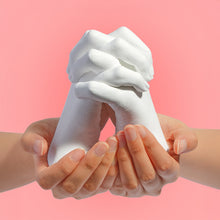 Load image into Gallery viewer, Creative Clone Finger Model DIY Plaster Hand Mold Kit for Kids Family Lovers Craft Activity Make Your Own Keepsake for Parent-Child Toy
