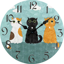 Load image into Gallery viewer, 12inch Creative Wall Clock Silent Quartz Movement Hanging Clock Kitchen Bedroom Living Room Simplicity Decor Housewarming Gift For Friends
