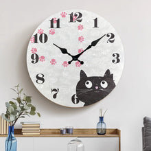 Load image into Gallery viewer, 12inch Creative Wall Clock Silent Quartz Movement Hanging Clock Kitchen Bedroom Living Room Simplicity Decor Housewarming Gift For Friends
