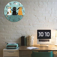 Load image into Gallery viewer, 12inch Creative Wall Clock Silent Quartz Movement Hanging Clock Kitchen Bedroom Living Room Simplicity Decor Housewarming Gift For Friends
