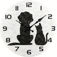 Load image into Gallery viewer, 12inch Creative Wall Clock Silent Quartz Movement Hanging Clock Kitchen Bedroom Living Room Simplicity Decor Housewarming Gift For Friends
