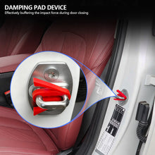 Load image into Gallery viewer, 4Pcs Universal Car Door Lock Protector Pads Noise Reduction Cushion Bumper Cover Thickened Anti-Collision Door Lock Sleeve
