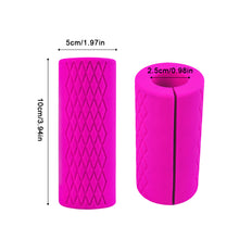 Load image into Gallery viewer, 2PCS Dumbbell and Barbell Grip Sleeve Thickened Anti-Slip Silicone Handle Cover Fitness Equipment Accessories
