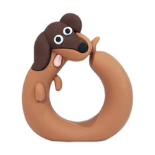 Load image into Gallery viewer, Cute Dachshund Decorative Epoxy Resin Ornaments Office Desktop Home Decoration Healing Stress-Relieving Gift
