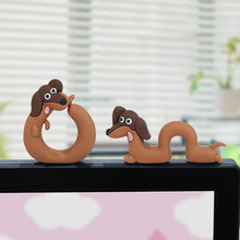 Load image into Gallery viewer, Cute Dachshund Decorative Epoxy Resin Ornaments Office Desktop Home Decoration Healing Stress-Relieving Gift
