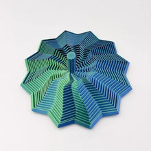 Load image into Gallery viewer, 3D Printed Fractal Fidget Star Expanded Sensory Hexagon Spinner Geometric Home Desk Decoration Ornament Stress Relief Toy
