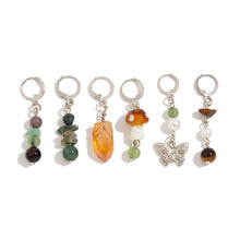 Load image into Gallery viewer, Colorful Beads Crystal Butterfly Tassel Hair Braid Rings Ethnic Style Short Hair Chains Fashion Braiding Hair Accessories for Girls
