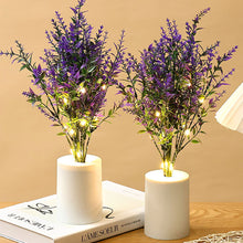 Load image into Gallery viewer, Artificial Flower Night Light Simulation Sunflower Tulip Potted Lamp Warm Glow Bedroom Home Decor Festival Gift for Women Kids
