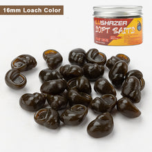 Load image into Gallery viewer, 1 Jar / 30PCS Floating Screw Type Soft Lure Scented High Elastic Fake Bait for Blackfish Carp Trout Black Pit and Reservoir Fishing Lure
