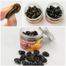 Load image into Gallery viewer, 1 Jar / 30PCS Floating Screw Type Soft Lure Scented High Elastic Fake Bait for Blackfish Carp Trout Black Pit and Reservoir Fishing Lure
