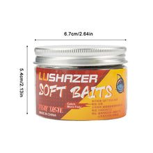 Load image into Gallery viewer, 1 Jar / 30PCS Floating Screw Type Soft Lure Scented High Elastic Fake Bait for Blackfish Carp Trout Black Pit and Reservoir Fishing Lure
