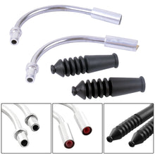 Load image into Gallery viewer, 2Sets 90°/110° V-Brake Pipe Elbow with Dust Cover Improve Braking Performance for MTB Folding Bike Cycling Accessory
