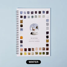 Load image into Gallery viewer, Animals Flowers Watercolor Coloring Practice Book Painting Workbook Graffiti Drawing Pad For Kids Art Practice Painting Supplies
