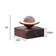 Load image into Gallery viewer, Walnut Wood Jupiter Orbit Diffuser Planetary Aromatherapy Incense Ornament Creative Home Dorm Decoration
