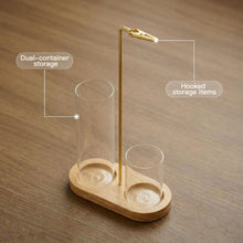 Load image into Gallery viewer, 2 In 1 Incense Holder Removable Glass Ash Catcher Anti Ash Flying Incense Burner Multifunctional Incense Stick Organizer Home Decoration
