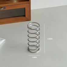 Load image into Gallery viewer, Stainless Steel Toothbrush Holder Makeup Brush Pen Storage Holder Storage Accessories Multifunctional Storage Rack Home Decoration
