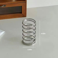 Load image into Gallery viewer, Stainless Steel Toothbrush Holder Makeup Brush Pen Storage Holder Storage Accessories Multifunctional Storage Rack Home Decoration
