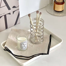 Load image into Gallery viewer, Stainless Steel Toothbrush Holder Makeup Brush Pen Storage Holder Storage Accessories Multifunctional Storage Rack Home Decoration
