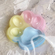 Load image into Gallery viewer, Three Color Rainbow Cat Paw Slow Rebound Squishy Toy Soft Pinch Stress Relief Squeeze Toy For Kids Adults Gift
