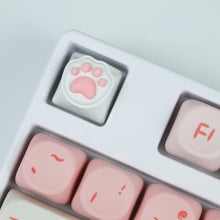 Load image into Gallery viewer, 1/4Pcs Cute Cat Claw Keycaps Mechanical Keyboard Replacement Key Caps WASD Directional Keys Cross-Axis Keyboard
