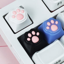 Load image into Gallery viewer, 1/4Pcs Cute Cat Claw Keycaps Mechanical Keyboard Replacement Key Caps WASD Directional Keys Cross-Axis Keyboard
