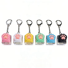 Load image into Gallery viewer, Cute Cat Claw KeyChain Keycap Tester Decompression Toy Mobile Phone Backpack Pendant Desktop Decoration Accessory Gift
