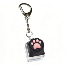 Load image into Gallery viewer, Cute Cat Claw KeyChain Keycap Tester Decompression Toy Mobile Phone Backpack Pendant Desktop Decoration Accessory Gift
