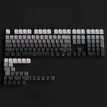 Load image into Gallery viewer, Gradient Color Side Printed Shine PBT Double Shot Keycaps Mechanical Keyboard Keycaps OEM Profile Gaming Keyboard 130 Plus Key Caps
