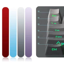 Load image into Gallery viewer, Gradient Color Side Printed Shine PBT Double Shot Keycaps Mechanical Keyboard Keycaps OEM Profile Gaming Keyboard 130 Plus Key Caps
