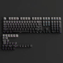 Load image into Gallery viewer, Gradient Color Side Printed Shine PBT Double Shot Keycaps Mechanical Keyboard Keycaps OEM Profile Gaming Keyboard 130 Plus Key Caps
