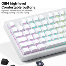 Load image into Gallery viewer, Gradient Color Side Printed Shine PBT Double Shot Keycaps Mechanical Keyboard Keycaps OEM Profile Gaming Keyboard 130 Plus Key Caps
