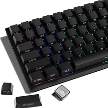 Load image into Gallery viewer, Gradient Color Side Printed Shine PBT Double Shot Keycaps Mechanical Keyboard Keycaps OEM Profile Gaming Keyboard 130 Plus Key Caps
