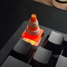 Load image into Gallery viewer, Resin Barrier Sign Barrel-Shaped Mechanical Keyboard Keycaps Gaming Mechanical Accessories Key Caps
