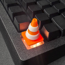 Load image into Gallery viewer, Resin Barrier Sign Barrel-Shaped Mechanical Keyboard Keycaps Gaming Mechanical Accessories Key Caps
