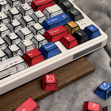 Load image into Gallery viewer, Comic Style PBT Keycaps 136 Keys Full Set Minimalist Colorful For Gaming Mechanical Keyboard

