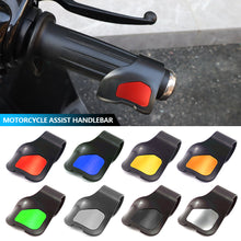 Load image into Gallery viewer, Motorcycle Accelerator Assist Handlebar Grips Cruise Control Handlebars Assistant Clips Hand Rest Universal Motorcycle Accessories

