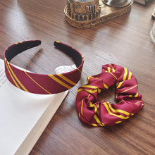 Load image into Gallery viewer, Retro Striped Preppy Style Hair Accessories Headbands Hair Hoop Colorful Diagonal Stripe Hair Accessories Gift
