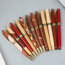 Load image into Gallery viewer, Luxury Wooden Fountain Ballpoint Pen Fashion Stationery For Student School Business Office Gift
